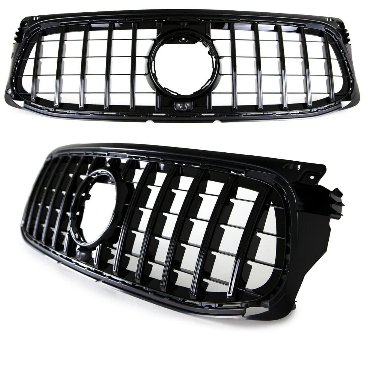 Kühlergrill Schwarz kompatibel für Mercedes GLB X247 mit AMG Line auf Sport-Panamericana GT DM Autoteile 2845 Kühlergrill Schwarz kompatibel für Mercedes GLB X247 mit AMG Line auf Sport-Panamericana GT DM Autoteile 2845 von DM Autoteile