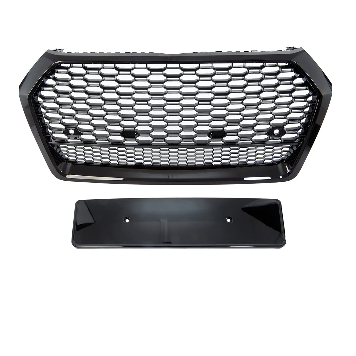Kühlergrill Waben Grill Sport Schwarz hochglanz kompatibel für Audi Q5 FY 2017-2020 auch SQ5 DM Autoteile 4258 Kühlergrill Waben Grill Sport Schwarz hochglanz kompatibel für Audi Q5 FY 2017-2020 auch SQ5 DM Autoteile 4258 von DM Autoteile
