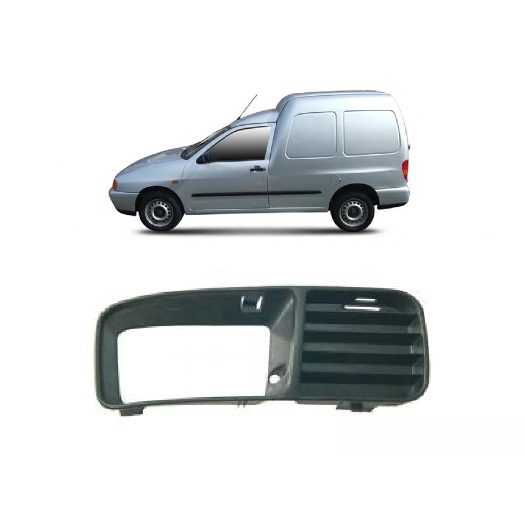 DM Autoteile 335221 Nebelscheinwerfer Gitter vorne rechts kompatibel für VW Polo Caddy II Baujahr 1994-2004 DM Autoteile 335221 Nebelscheinwerfer Gitter vorne rechts kompatibel für VW Polo Caddy II Baujahr 1994-2004 von DM Autoteile