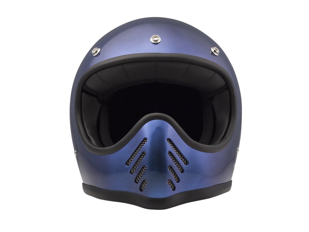 DMD, Motorradhelm, Seventyfive L Blu Metallico von DMD