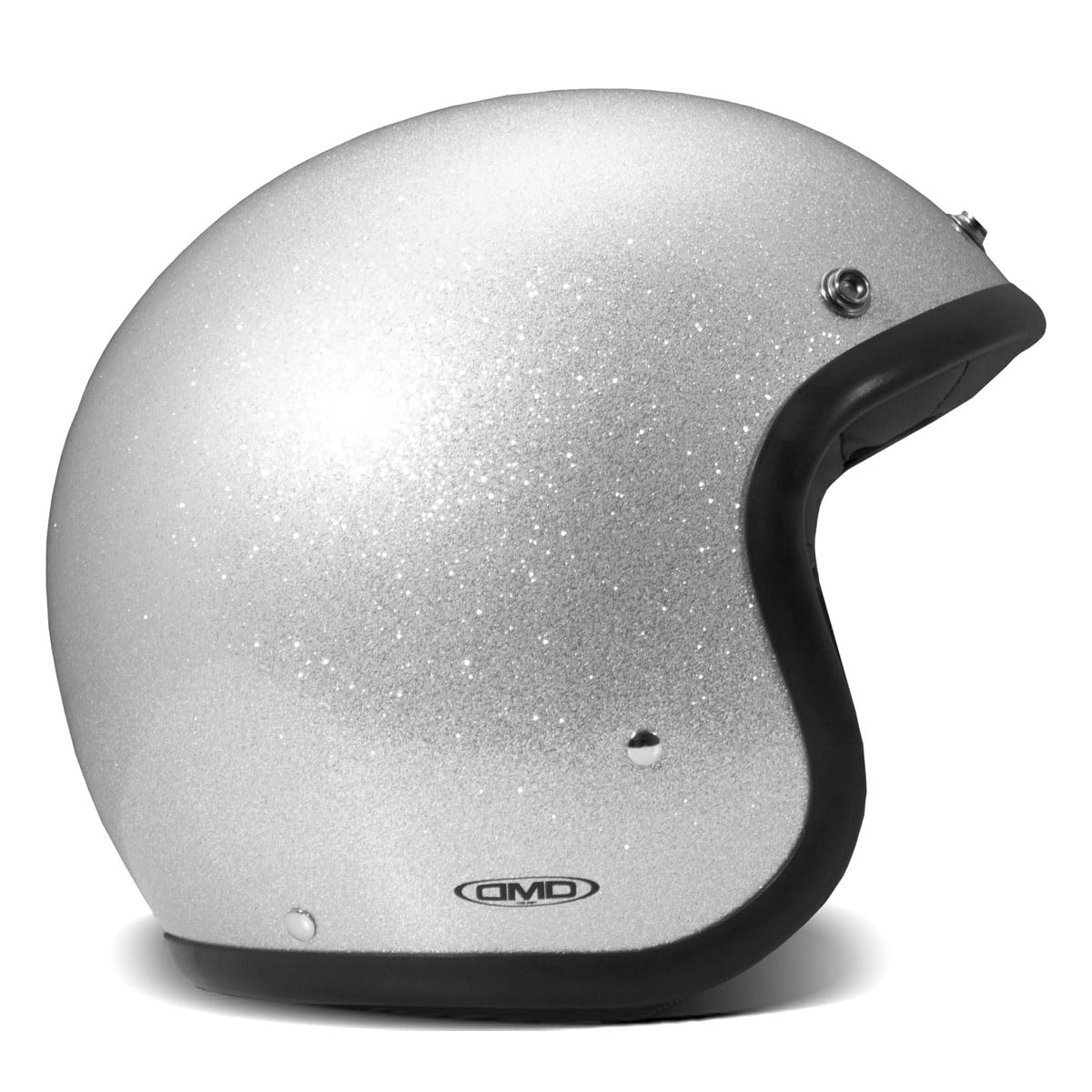 DMD 1jts30000gs05 Helm Motorrad, Glitter Silber, XL von DMD