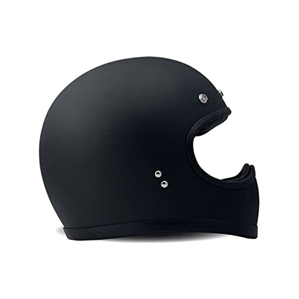DMD Motorcycle Helmet, Black, Größe M von DMD