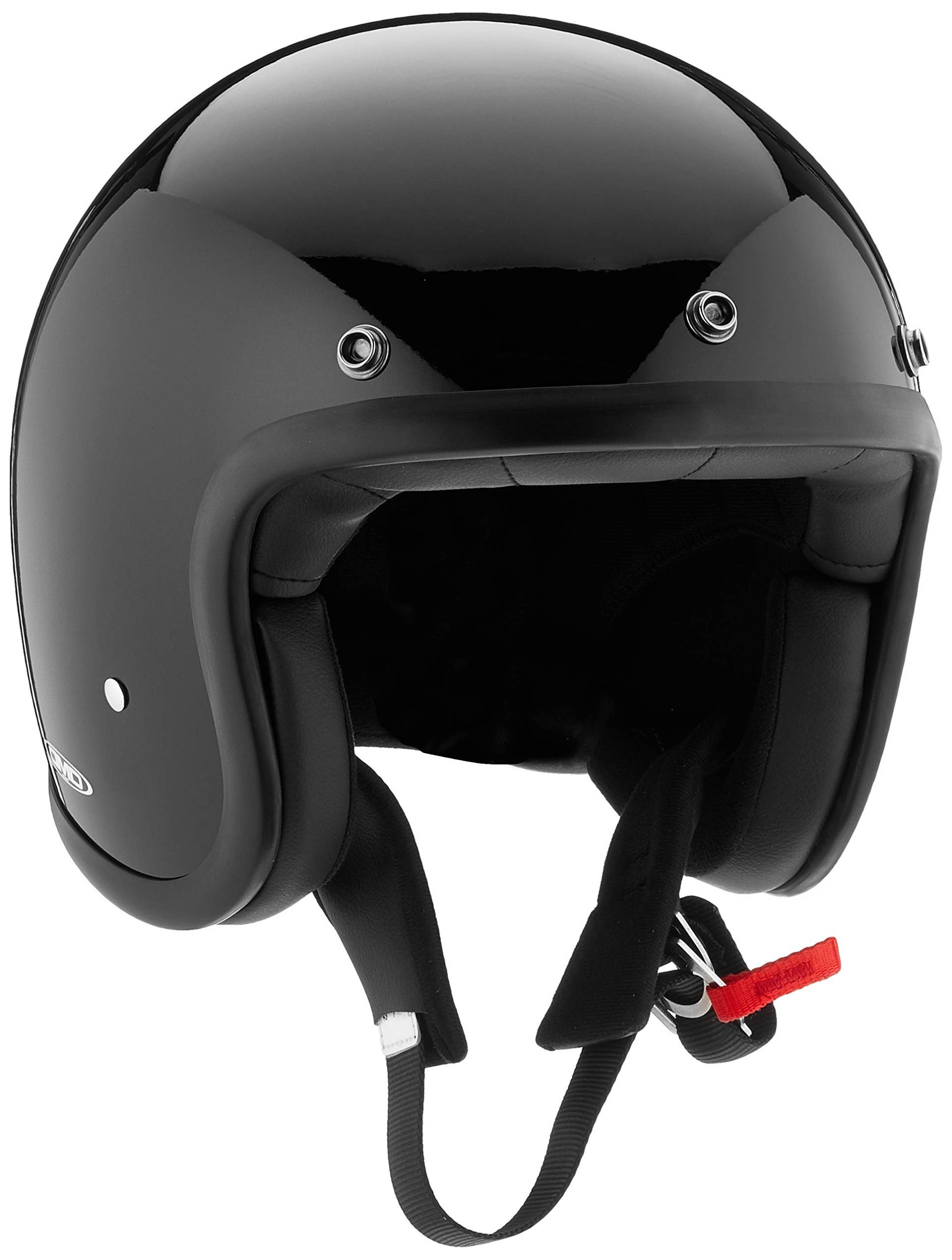 DMD Motorcycle Helmet, Schwarz, Größe M von DMD