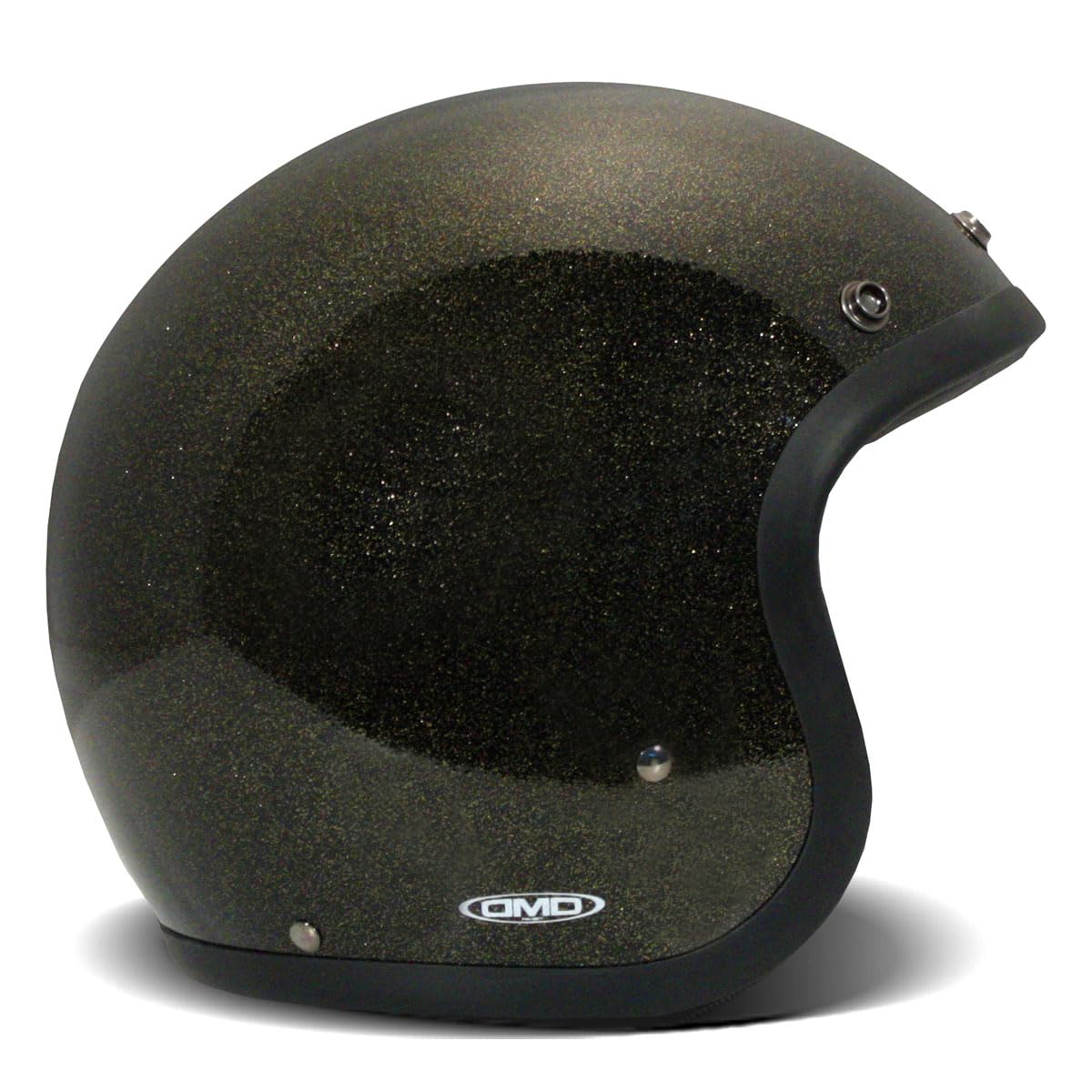 DMD Motorradhelm, Unisex Glitzer, Glitzer, Bronze, S von DMD