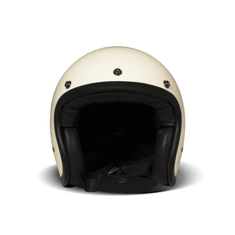 DMD Retro Solid Cream Open Face Helm Jethelm Motorradhelm ECE2206, XL von DMD