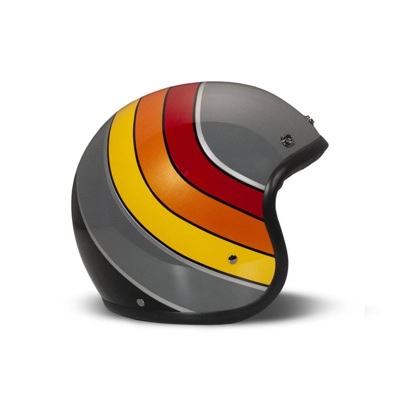 DMD Vintage Curve Open Face Helm Jethelm Motorradhelm, S von DMD