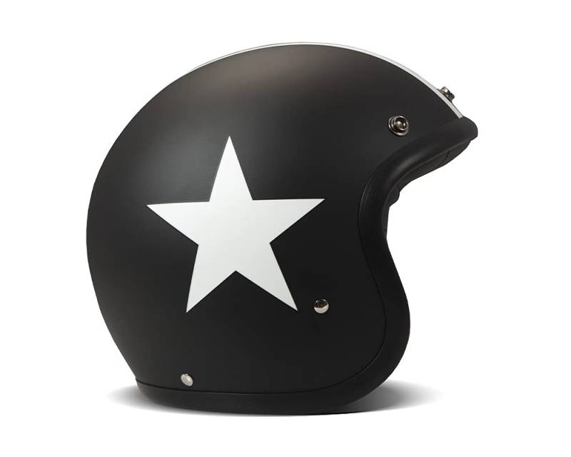 DMD Motorcycle Helmet, Schwarz, Größe L 58 von DMD