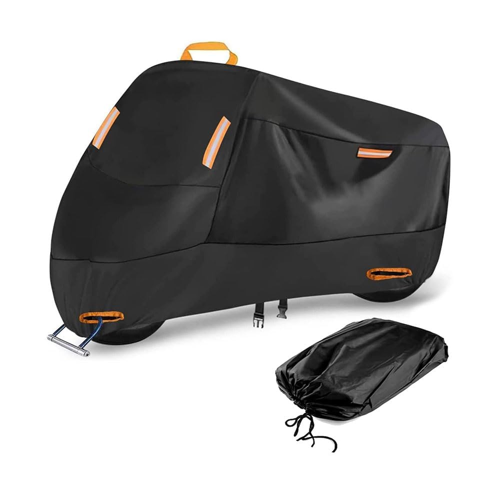 Motorrad Abdeckplane Outdoor Wasserdicht für CRF250L CRF300L 2021 2022 2023 2024, Motorradabdeckung Motorradgarage Staubdicht Winddichte Motorradplane,A ORANGE Motorrad Abdeckplane Outdoor Wasserdicht für CRF250L CRF300L 2021 2022 2023 2024, Motorradabdeckung Motorradgarage Staubdicht Winddichte Motorradplane,A ORANGE von DMFCJQ