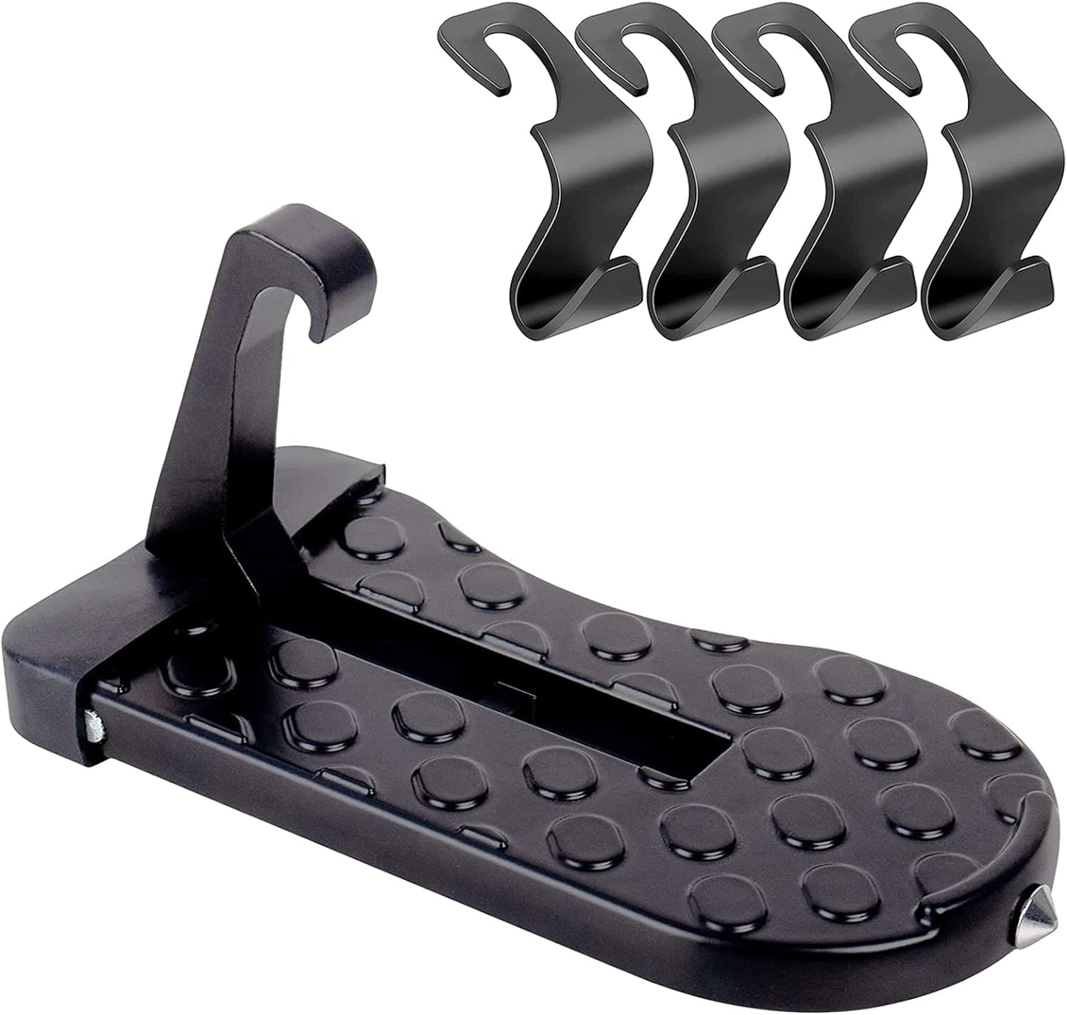 DMJJSD Faltbar Auto Türpedal Auto Pedal Türstufe Trittbretter Auto Pedal Aluminiumlegierung Mit Sicherheitshammer für SUV, RV, Geschäftsauto, Familienauto (Belastung DMJJSD Faltbar Auto Türpedal Auto Pedal Türstufe Trittbretter Auto Pedal Aluminiumlegierung Mit Sicherheitshammer für SUV, RV, Geschäftsauto, Familienauto (Belastung von DMJJSD