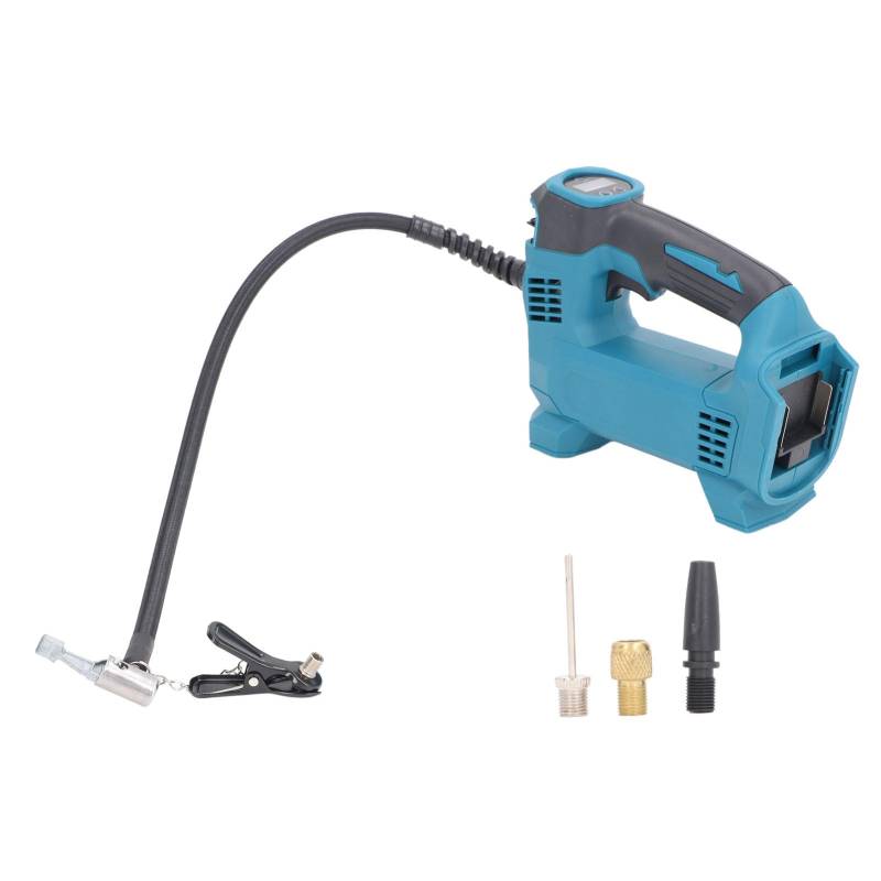 DMLENGOIN Lithium -Ion -wiederaufladbarer Reifen -Inflatorluft -Kompressor LCD -Anzeigepumpe kompatibel mit BL1820 BL1830 BL1840 BL1850 BL1860 von DMLENGOIN