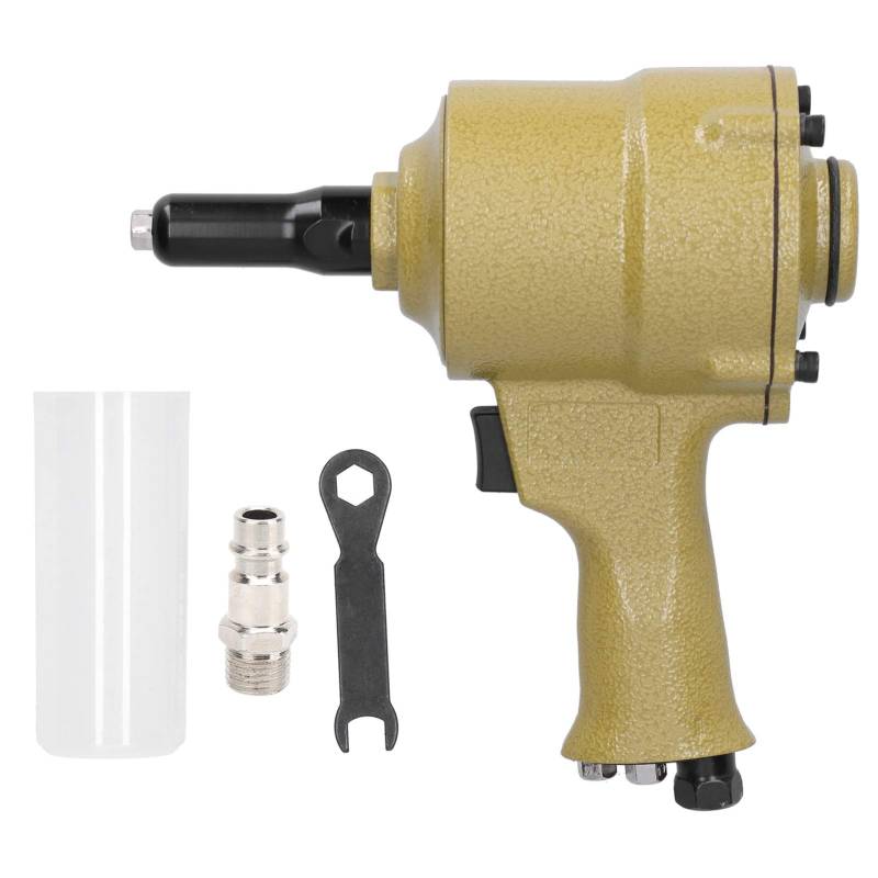 DMLENGOIN Pneumatic Air Riveter Riveting Pull Tabellanwalt Pulling Niets-Puller-Werkzeugmaschine 2,4-4,8 mm Effiziente Starke Torsion Praktische Legierung Stahlmaterial KP-705p (Europäischer Stil) von DMLENGOIN