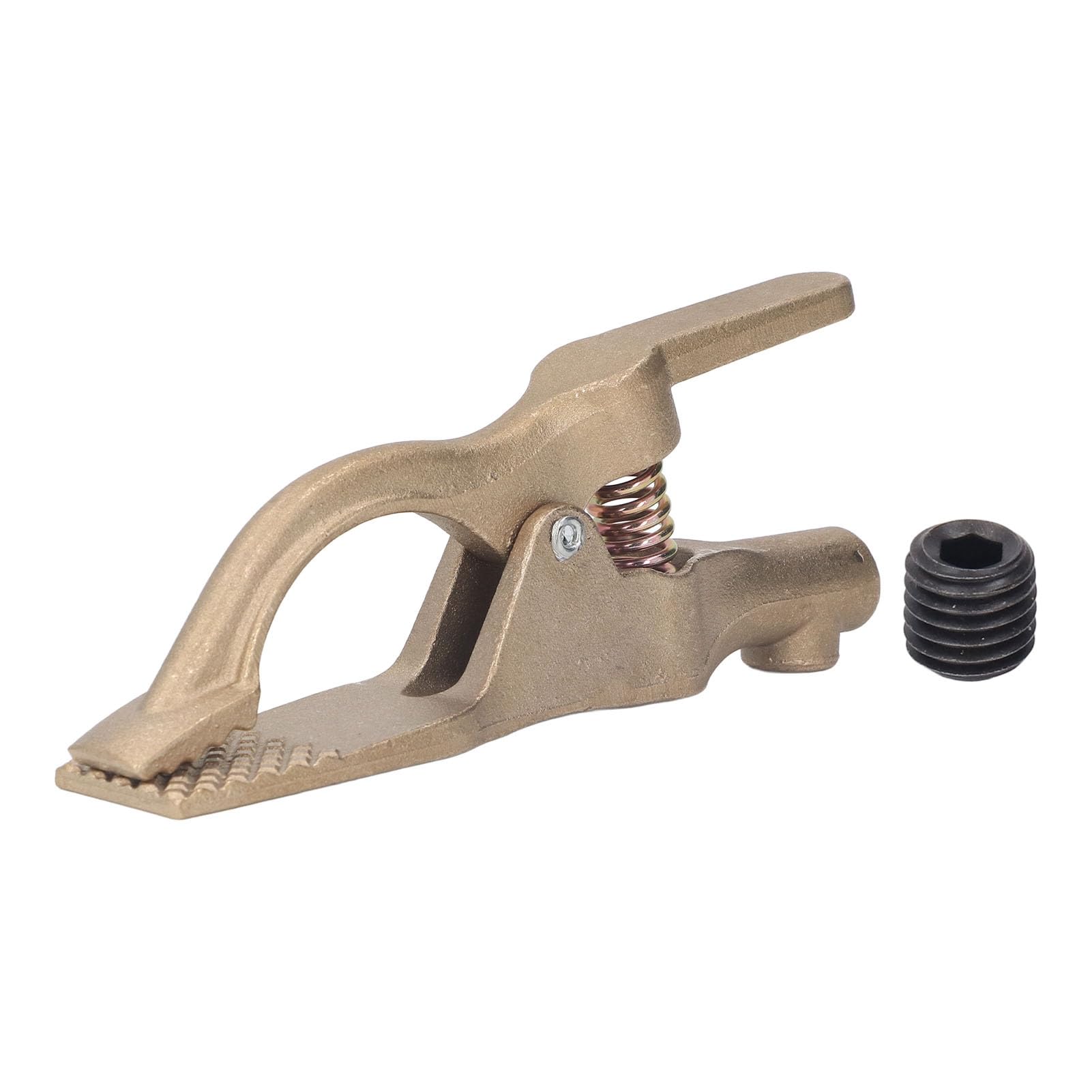 DMLENGOIN Schweißmorde Messing Gute Leitfähigkeit 500A Oxidationsnachweis Clip Öffnung 35 mm zulässige Erdung DMLENGOIN Schweißmorde Messing Gute Leitfähigkeit 500A Oxidationsnachweis Clip Öffnung 35 mm zulässige Erdung von DMLENGOIN