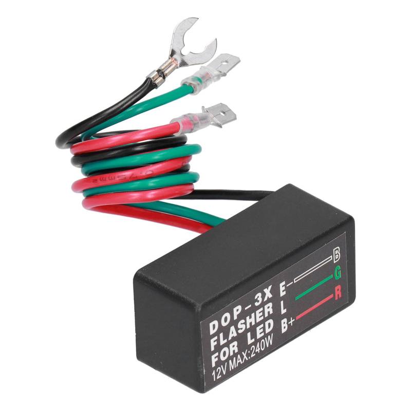 DMLENGOIN Universal LED -Blinkerblasher -Relais DOP3X 12VDC 20A für Auto -Motorrad von DMLENGOIN