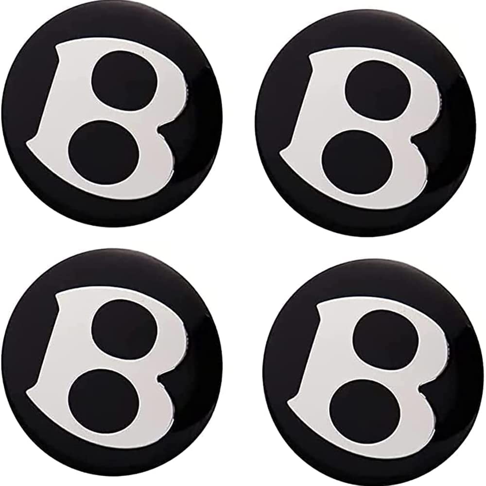 4 pcs Nabenkappen, für Bentley 56mm Nabendeckel Radnabendeckel Zierdeckel Auto Tuning Wasserdicht/Anti-Rost 4 pcs Nabenkappen, für Bentley 56mm Nabendeckel Radnabendeckel Zierdeckel Auto Tuning Wasserdicht/Anti-Rost von DMOXI