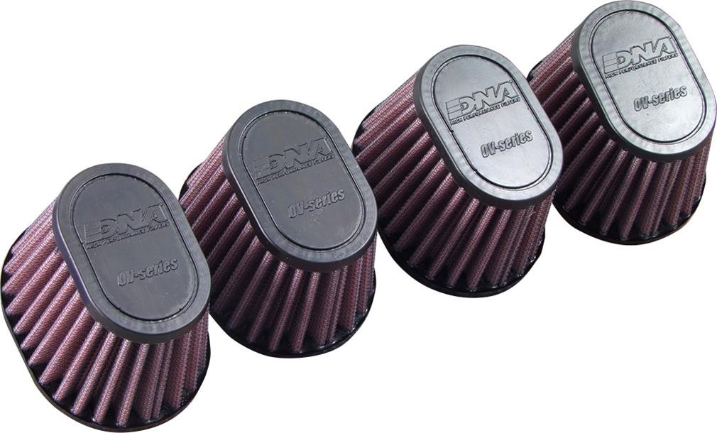 DNA Universal-Luftfilter, 4er-Set, oval, zum Anklemmen, Einlass: 54 mm, PN: PN: OV-5404 DNA Universal-Luftfilter, 4er-Set, oval, zum Anklemmen, Einlass: 54 mm, PN: PN: OV-5404 von DNA High Performance Filters