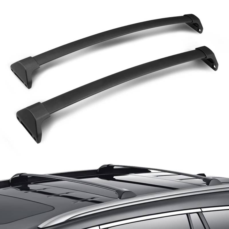 DNA MOTORING PT-ZTL-8030 Aluminium-Dachträger, Querstange [14-18 Acura MDX], schwarz von DNA MOTORING
