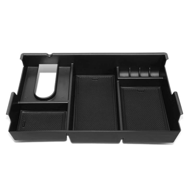 DNA MOTORING ZTL-Y-0008 Mittelkonsole Armlehne Organizer Tray [für 07-19 Tundra], Schwarz von DNA MOTORING