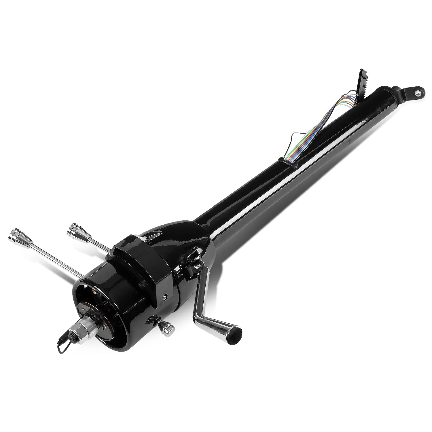 DNA Motoring SC-AT32-BK 32 Zoll Hot Rod Tilt Auto Automatischer Stil Lenksäulenschaltung Kompatibel mit Chevy GM 55-59, Pulverbeschichtet Schwarz DNA Motoring SC-AT32-BK 32 Zoll Hot Rod Tilt Auto Automatischer Stil Lenksäulenschaltung Kompatibel mit Chevy GM 55-59, Pulverbeschichtet Schwarz von DNA MOTORING