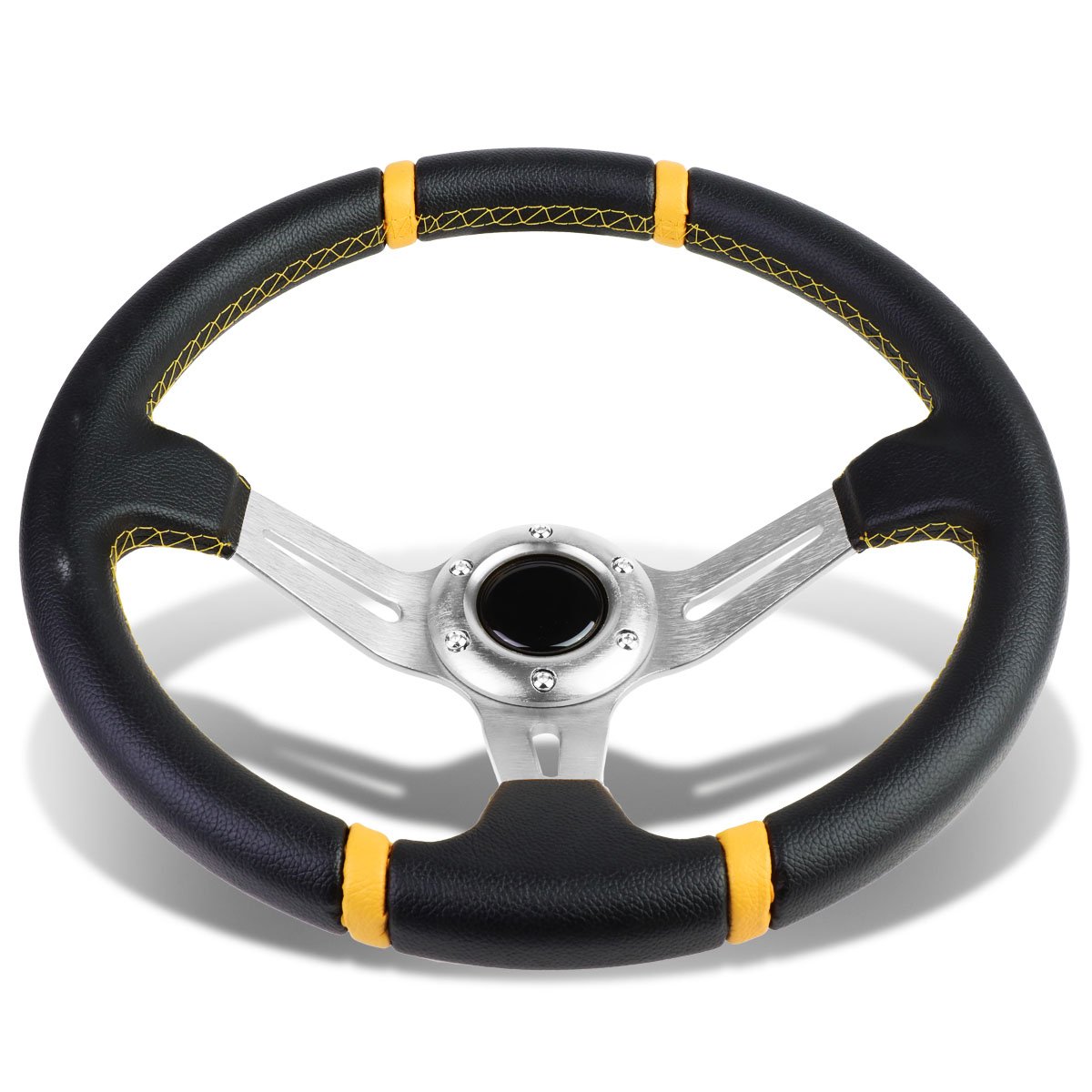 DNA PKW sw-ztl-9043-sl-sl Leder Cover Lenkräder + Horn-Taste DNA PKW sw-ztl-9043-sl-sl Leder Cover Lenkräder + Horn-Taste von DNA MOTORING