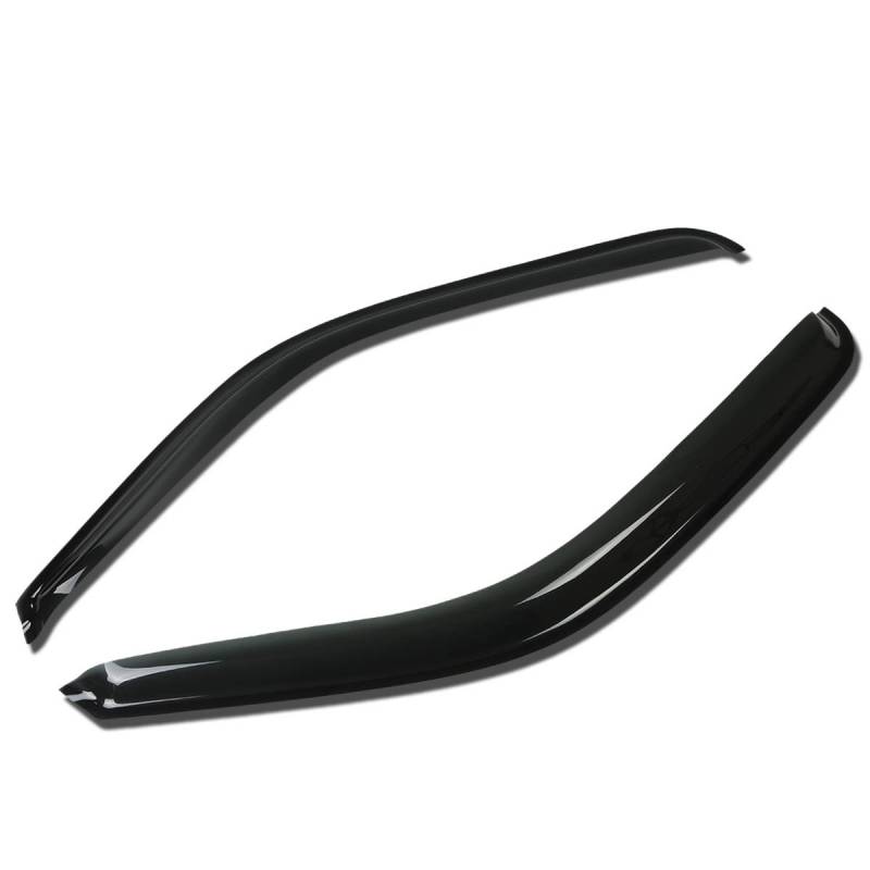 DNA PKW wvs-015 Dark Smoke Vent Fenster Visier Abweiser Rain/Sun Guard, 2 Stück von DNA MOTORING