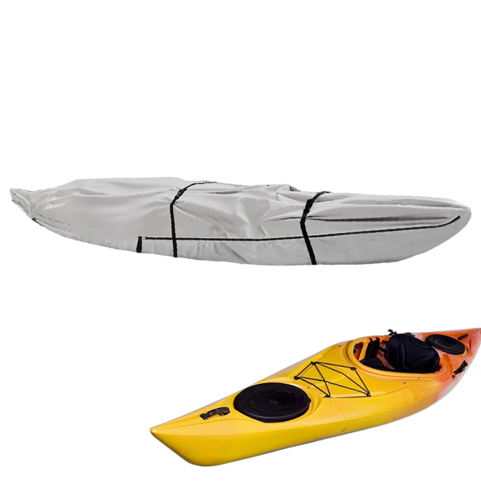 Kajak Cover, wasserdicht, Kajakabdeckung, Kajakabdeckungen für Outdoor-Aufbewahrung, Kajak, Boot, Organization, Abdeckung, strapazierfähig, Oxford-Stoff, Sonnenschutz, Kajakaufbewahrung, Abdeckung für Kajak Cover, wasserdicht, Kajakabdeckung, Kajakabdeckungen für Outdoor-Aufbewahrung, Kajak, Boot, Organization, Abdeckung, strapazierfähig, Oxford-Stoff, Sonnenschutz, Kajakaufbewahrung, Abdeckung für von DNCG