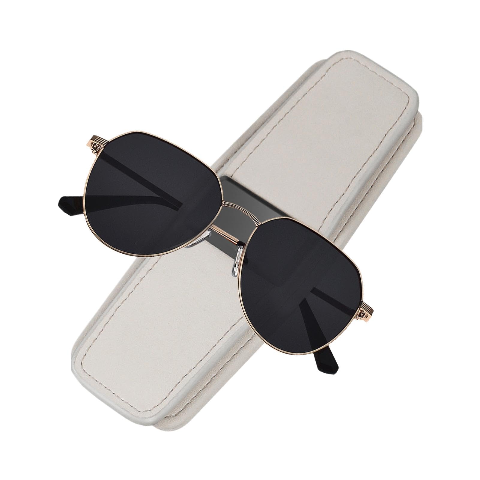 Sonnenbrillenhalter für Autovisier, Fahrzeugkartenaufbewahrungsclip, Auto-Sonnenbrillenhalter, doppelter Sonnenbrillenhalter für Autovisier, magnetischer Brillen-Aufhänger-Clip für Sonnenbrillenhalter für Autovisier, Fahrzeugkartenaufbewahrungsclip, Auto-Sonnenbrillenhalter, doppelter Sonnenbrillenhalter für Autovisier, magnetischer Brillen-Aufhänger-Clip für von DNCG