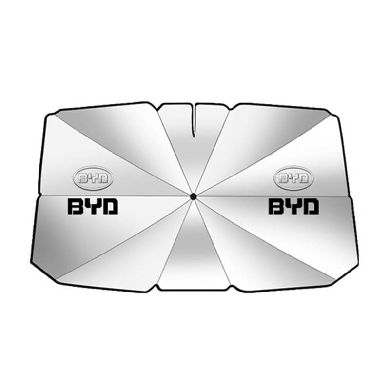 Auto-Sonnenschutzabdeckung für Windschutzscheibe UV Schutz 360°Drehung Biegbarer Schaft Schützen Autozubehör,B-145X79cm von DNEOGOO