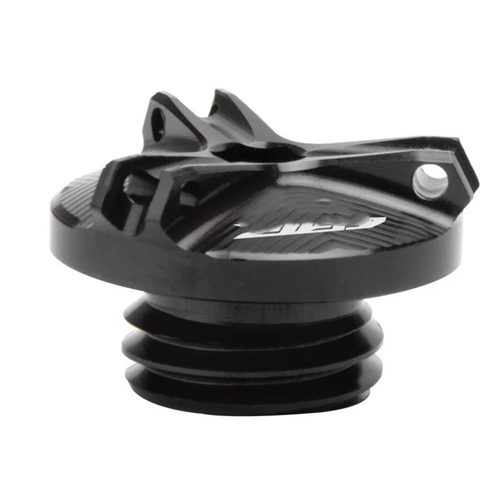 Brems Flüssigkeit Cap Für CBR650R 2019-2022 Motorrad Tankdeckel Vorderradbremsflüssigkeitsbehälter Abdeckung Einfülldeckel(Oil filler cap-Black) von DNZOGW