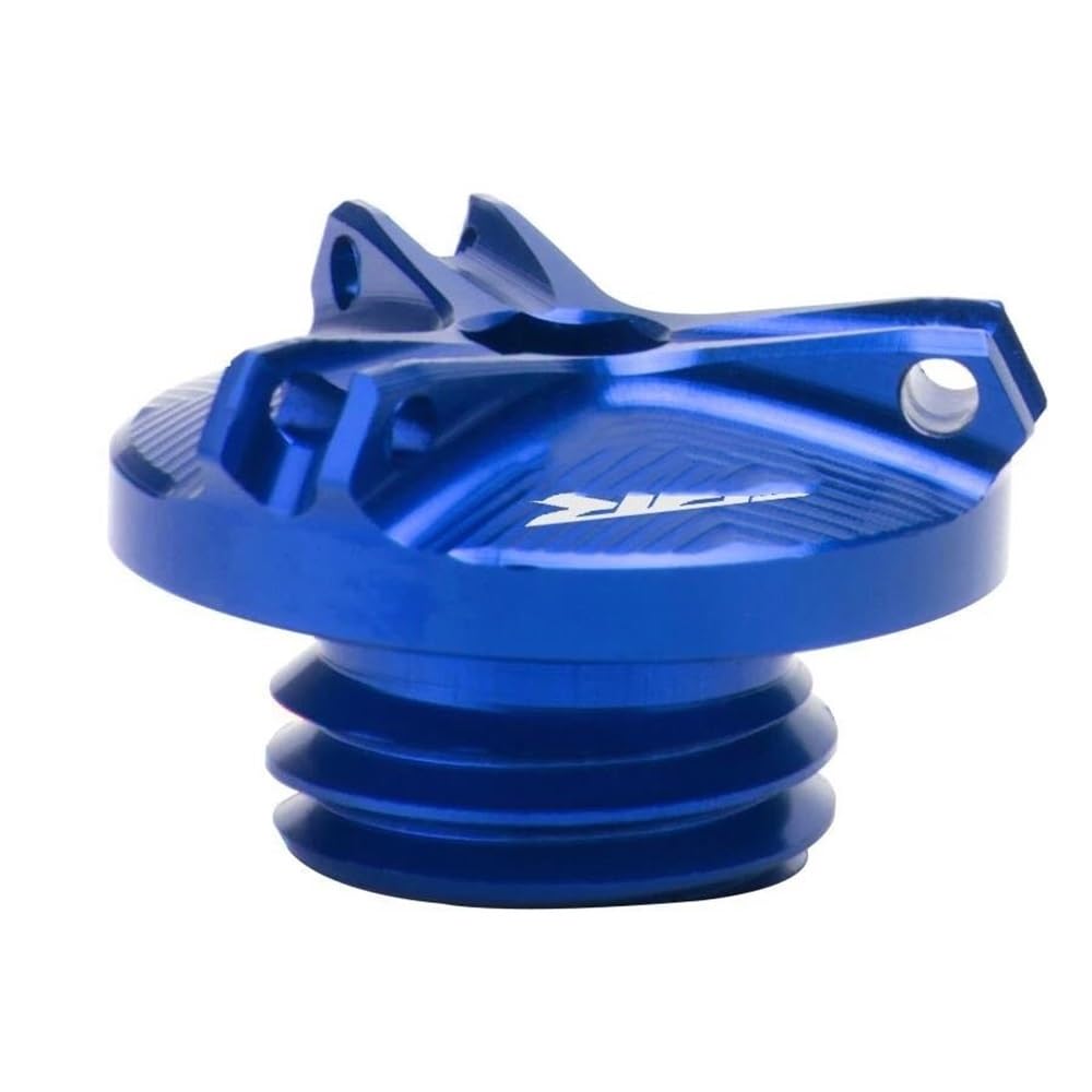 Brems Flüssigkeit Cap Für CBR650R 2019-2022 Motorrad Tankdeckel Vorderradbremsflüssigkeitsbehälter Abdeckung Einfülldeckel(Oil filler cap-Blue) von DNZOGW
