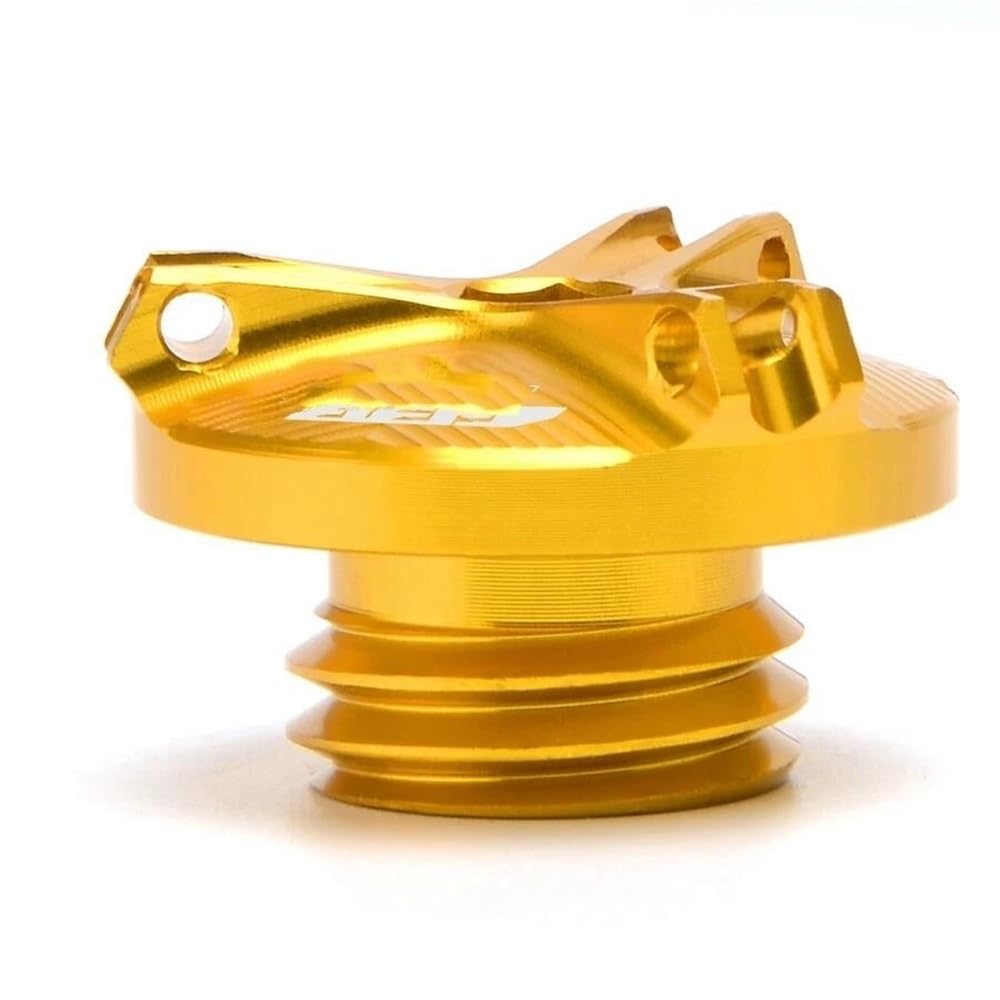 Brems Flüssigkeit Cap Für CBR650R 2019-2022 Motorrad Tankdeckel Vorderradbremsflüssigkeitsbehälter Abdeckung Einfülldeckel(Oil filler cap-Yellow) von DNZOGW