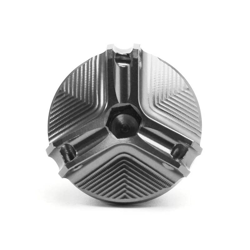 Brems Flüssigkeit Cap Für Suzuki Für GSXR 600 Für GSX-R 750 Für GSXR 1000 R X Vorderradbremsflüssigkeitsbehälterdeckel Einfülldeckel(Oil Cap-Grey) von DNZOGW