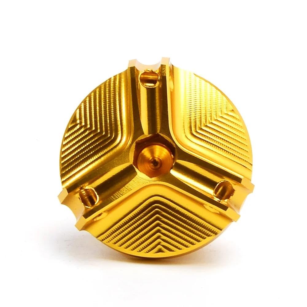 Brems Flüssigkeit Cap Für Suzuki Für GSXR 600 Für GSX-R 750 Für GSXR 1000 R X Vorderradbremsflüssigkeitsbehälterdeckel Einfülldeckel(Oil Cap-Yellow) von DNZOGW