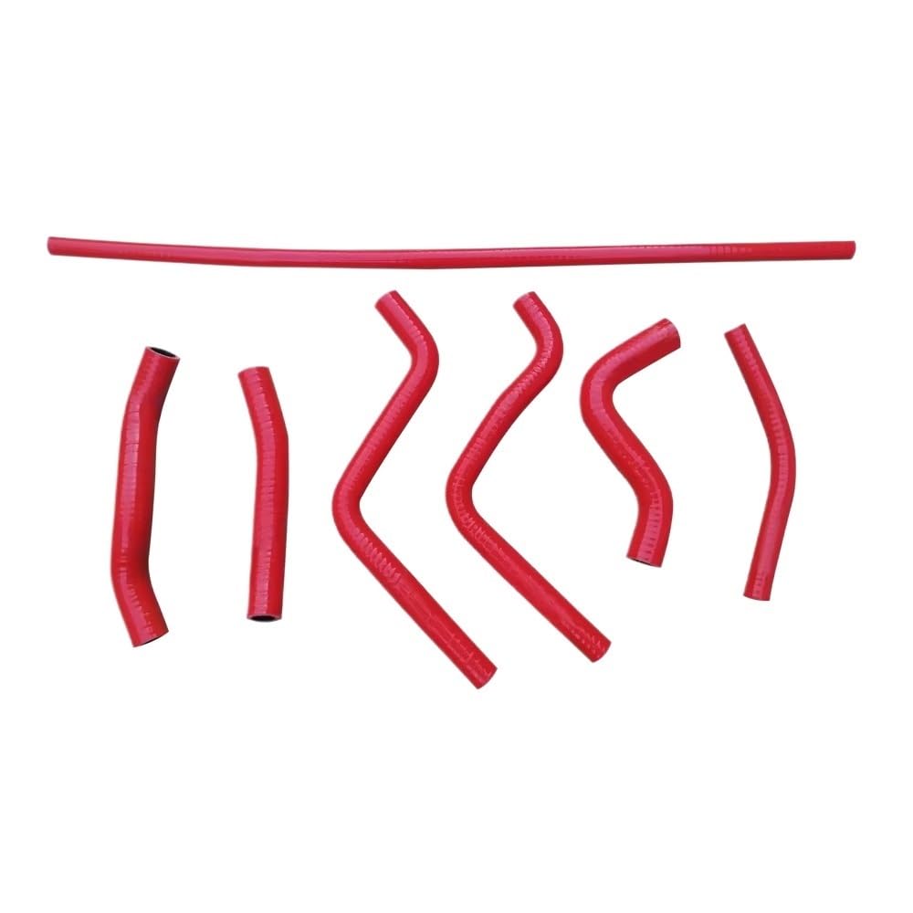 FÜR CR125 2000-2002 Kunststoff-KÜHLERSCHLÄUCHE Ansaugschlauch(Red) von DNZOGW