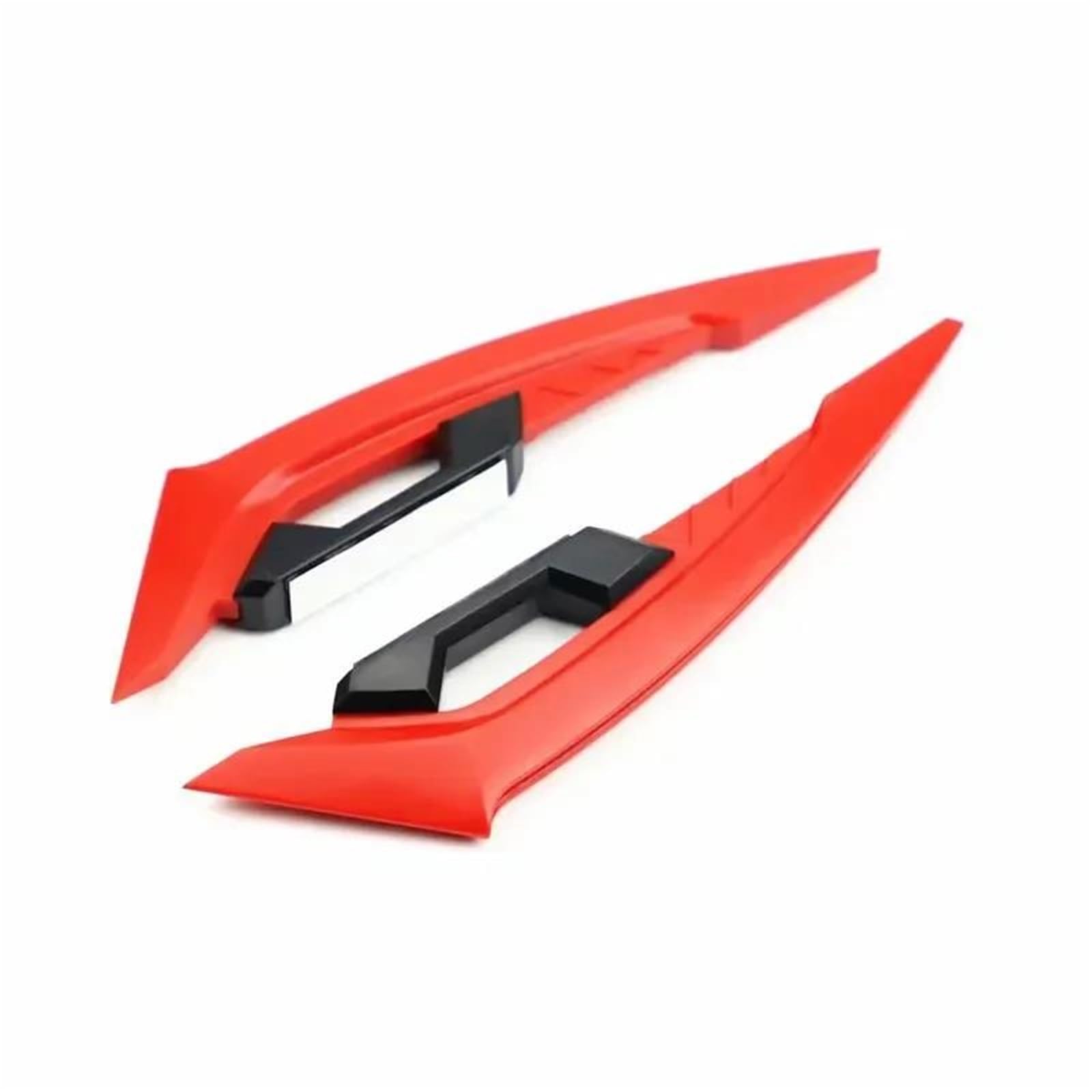 Motorcycle Wing Winglets 18CM Motorrad Front Verkleidung Winglets Seite Spoiler Dynamische Flügel Aufkleber Motorrad Winglet Aerodynamische(Red) von DNZOGW