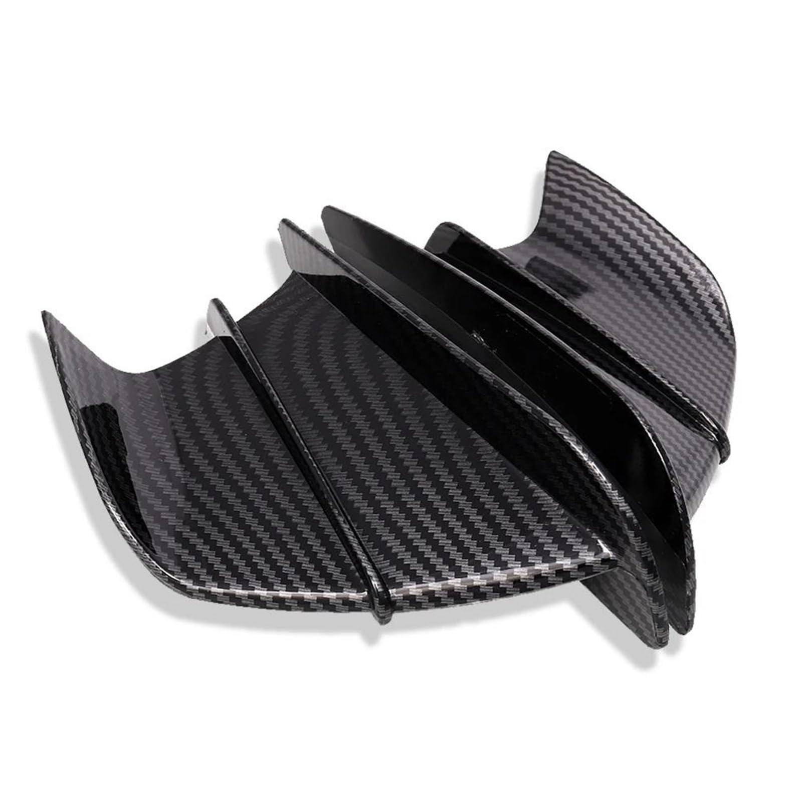 Motorcycle Wing Winglets Für 899 959 1198 1198S 1199 1299 Für Panigale Für V4 Für Supersport S Motorrad Winglet Aerodynamische Flügel Spoiler(Style1) von DNZOGW