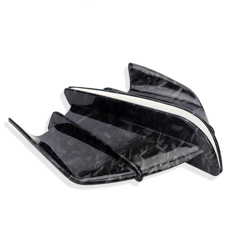 Motorcycle Wing Winglets Für 899 959 1198 1198S 1199 1299 Für Panigale Für V4 Für Supersport S Motorrad Winglet Aerodynamische Flügel Spoiler(Style2) von DNZOGW