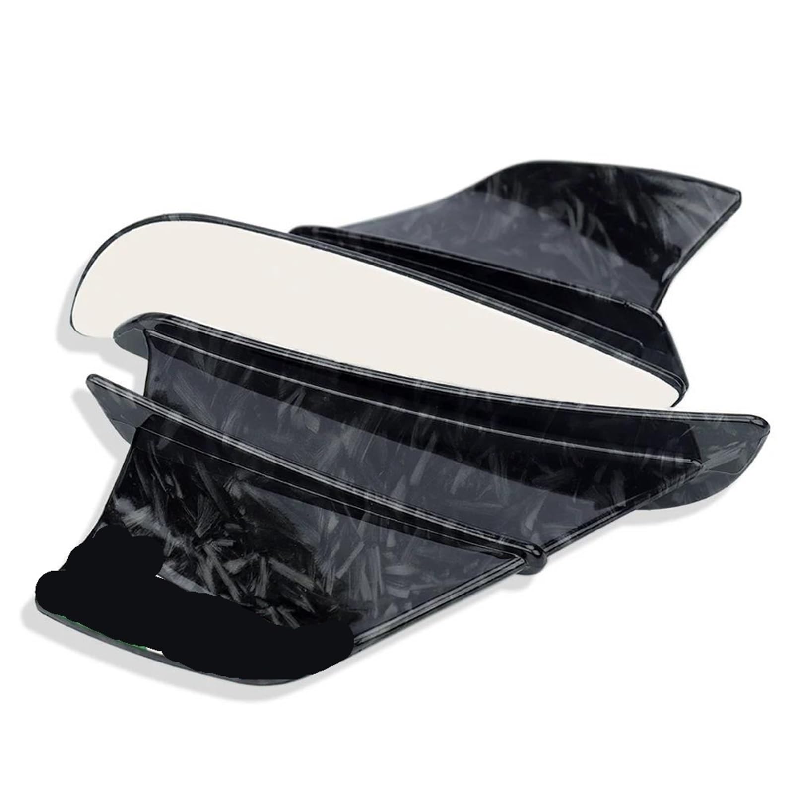 Motorcycle Wing Winglets Für 899 959 1198 1198S 1199 1299 Für Panigale Für V4 Für Supersport S Motorrad Winglet Aerodynamische Flügel Spoiler(Style6) von DNZOGW