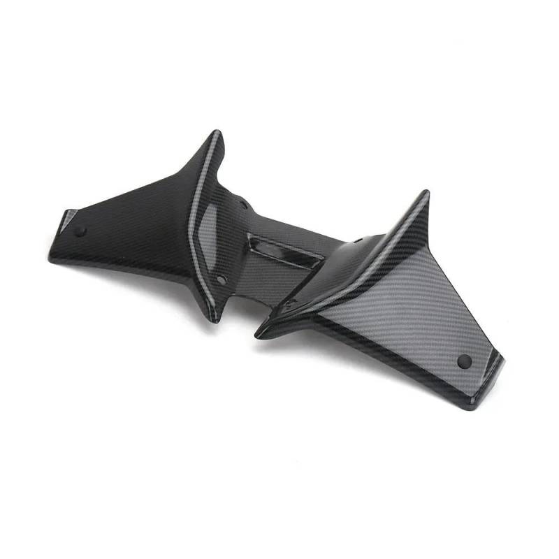 Motorcycle Wing Winglets Für CB750 Für Hornet 2023 2024 Motorrad Frontal Abtrieb Spoiler Winglet Aerodynamische Flügel Frontspoiler(Carbon fiber) von DNZOGW