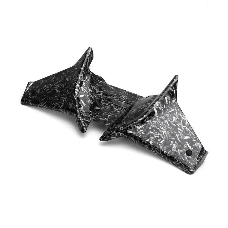 Motorcycle Wing Winglets Für CB750 Für Hornet 2023 2024 Motorrad Frontal Abtrieb Spoiler Winglet Aerodynamische Flügel Frontspoiler(Forged pattern) von DNZOGW