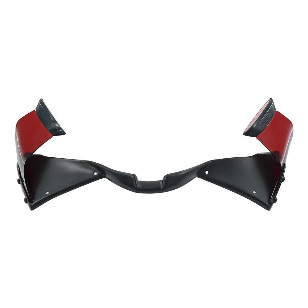 Motorcycle Wing Winglets Für CBR1000RR 2020-2023 Motorrad Winglet Feste Wind Flügel Spoiler Verkleidung(Black red) von DNZOGW