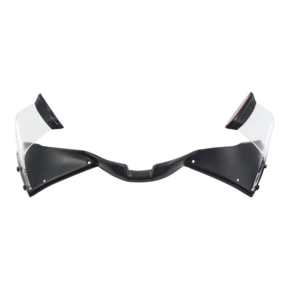 Motorcycle Wing Winglets Für CBR1000RR 2020-2023 Motorrad Winglet Feste Wind Flügel Spoiler Verkleidung(Black white) von DNZOGW