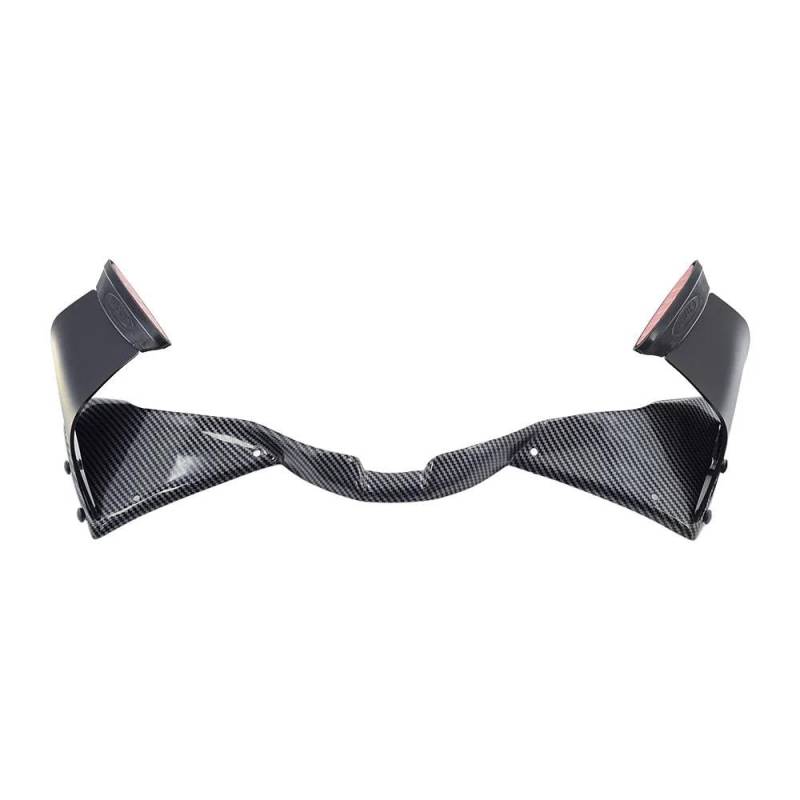 Motorcycle Wing Winglets Für CBR1000RR 2020-2023 Motorrad Winglet Feste Wind Flügel Spoiler Verkleidung(Carbon matte black) von DNZOGW