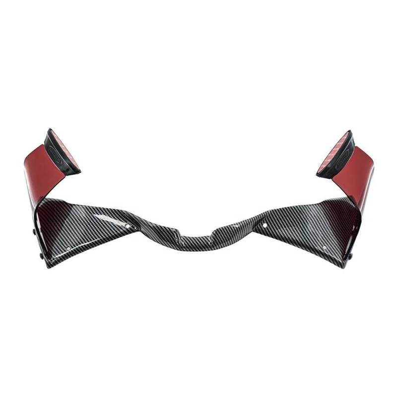 Motorcycle Wing Winglets Für CBR1000RR 2020-2023 Motorrad Winglet Feste Wind Flügel Spoiler Verkleidung(Carbon red) von DNZOGW