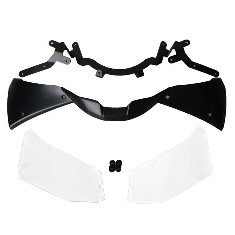 Motorcycle Wing Winglets Für CBR1000RR-R 2023 2024 2025 Seite Flügel Deflektor Motorrad Front Verkleidung Winglet Spoiler(Transparent) von DNZOGW