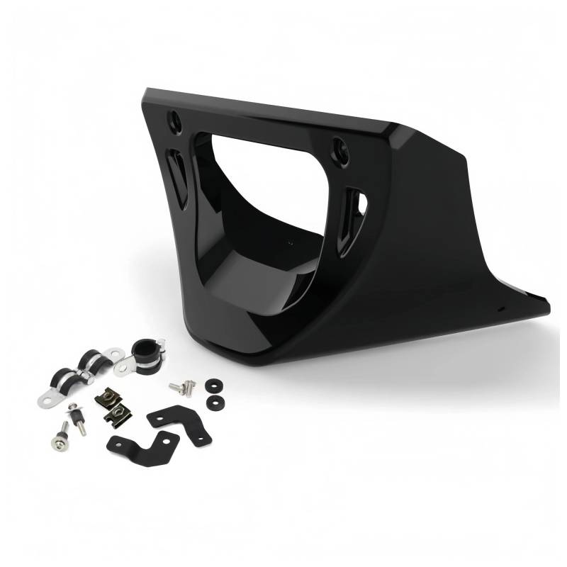 Motorcycle Wing Winglets Für CLC450 Motorrad Flow Deflektor Spoiler Motor Schutz Verkleidung(Bright Black A) von DNZOGW