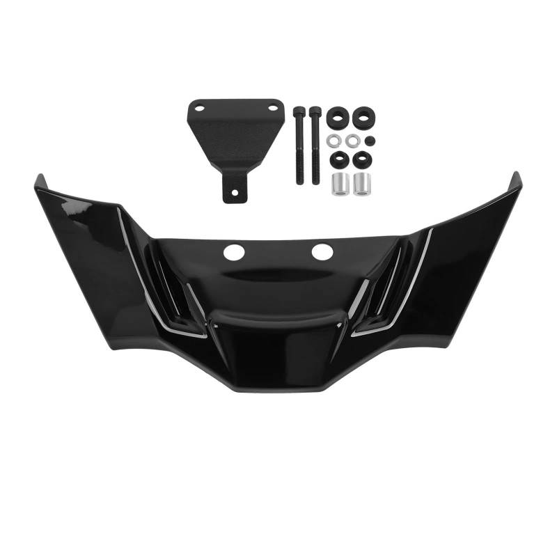 Motorcycle Wing Winglets Für F 900 R 2021-2024 2023 2022 Motorrad Flügel Spoiler Winglet Deflektor Abtrieb Spoiler(Bright Black) von DNZOGW