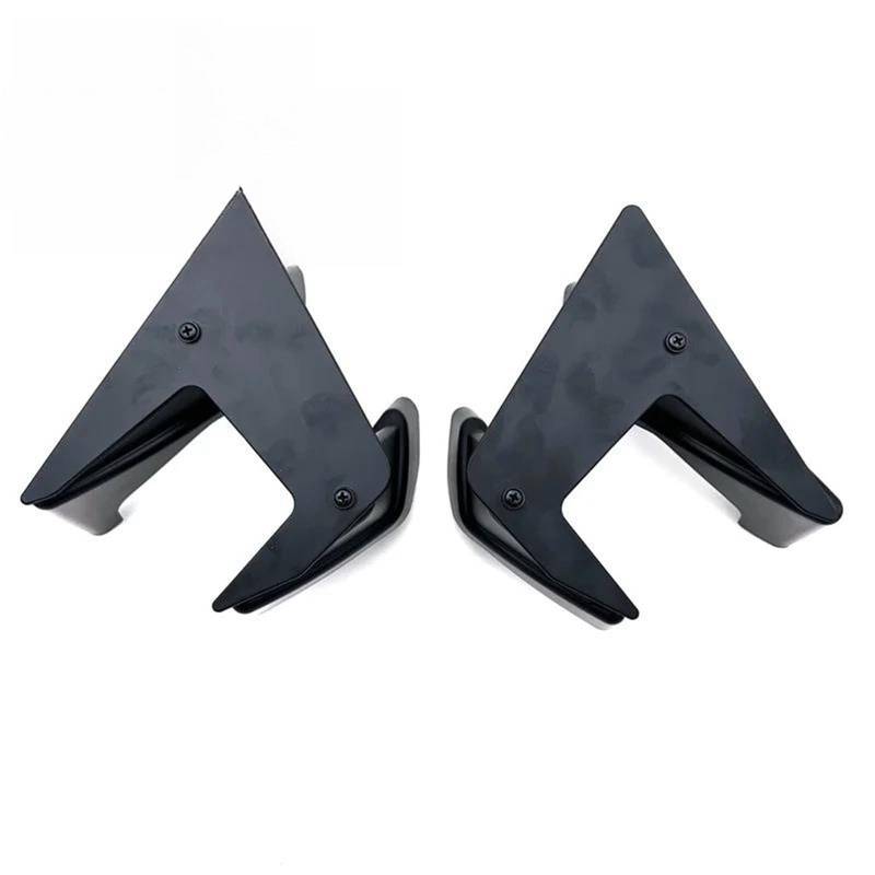Motorcycle Wing Winglets Für MT-07 2018 2019 2020 2021 2022 2023 Motorrad Sport Abtrieb Seite Spoiler Flügel Deflektor(Black) von DNZOGW