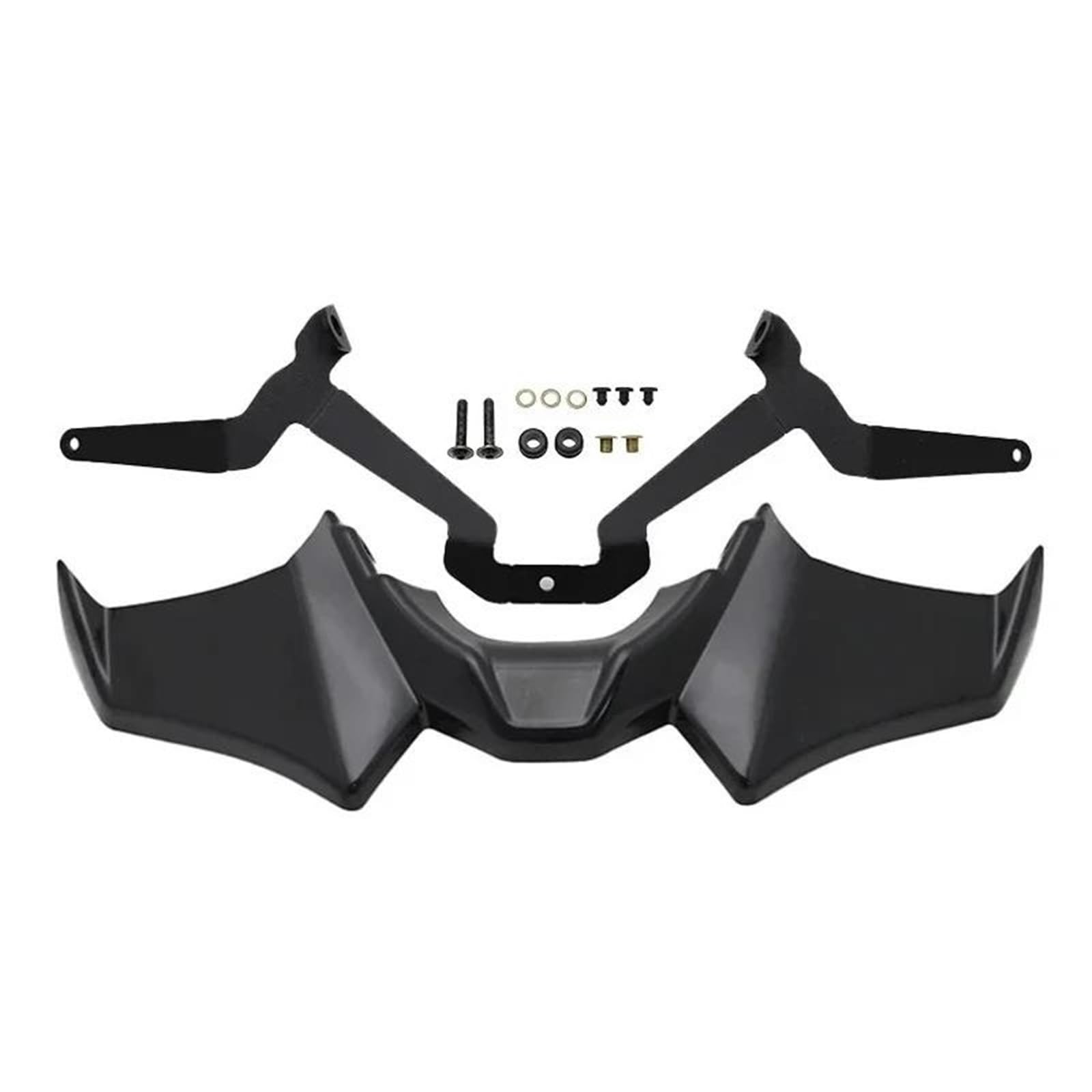 Motorcycle Wing Winglets Für MT-07 SP 2021 2022 2023 2024 Motorrad Abtrieb Front Spoiler Flügel Deflektor(Black) von DNZOGW