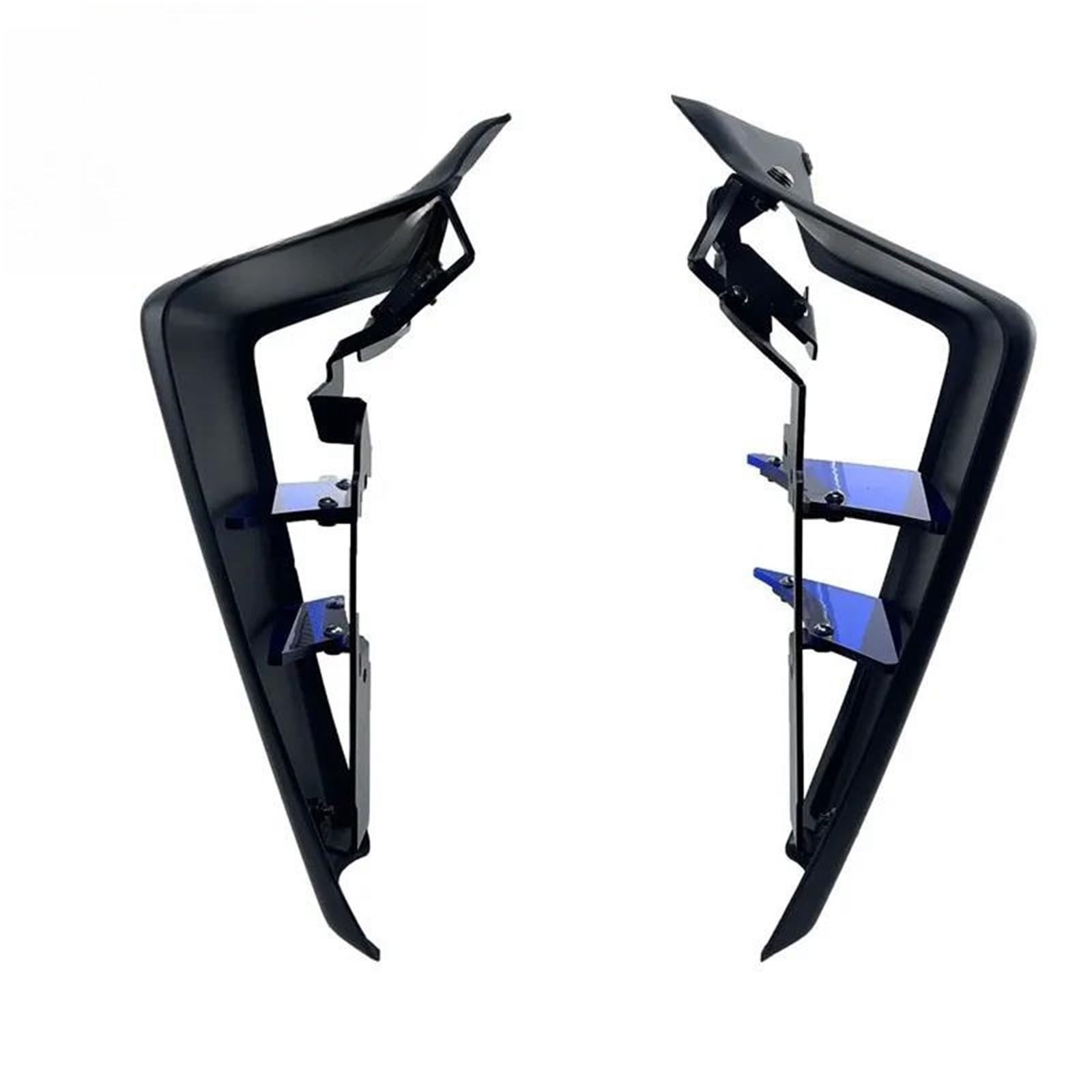 Motorcycle Wing Winglets Für MT-09 Für FZ09 2021 2022 2023 Motorrad Sport Abtrieb Seite Spoiler Wind Flügel Deflektor(Blue) von DNZOGW