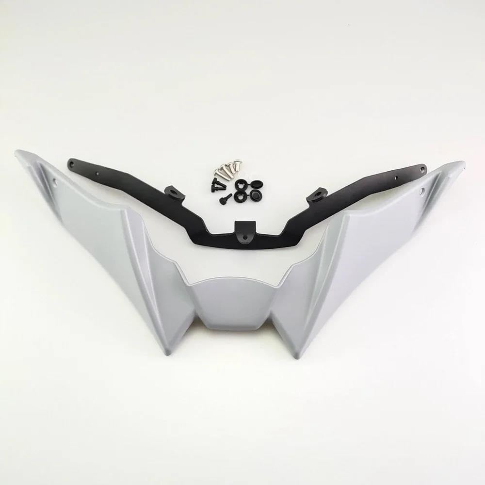 Motorcycle Wing Winglets Für MT-09 SP 2021 2022 2023 Motorrad Sport Abtrieb Forntal Spoiler Flügel Deflektor(Grey) von DNZOGW